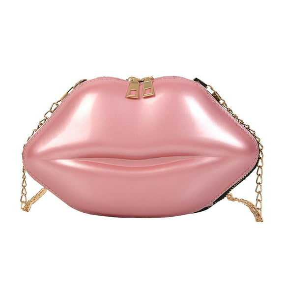 Jocestyle Women Coin Purse Leather Clutch Wallet Bags Creative Lips Card Holder 